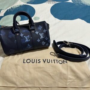 Louis Vuitton Keepall XS Bandoulier in Ink Watercolor